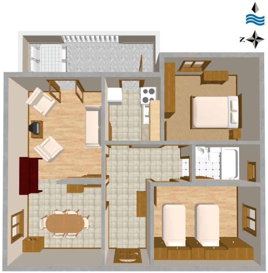 Apartments With A Parking Space Vrbnik, Krk - 429 Екстериор снимка